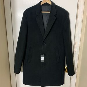 primark men’s black coat